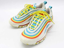 【値下げ】◇NIKE/ナイキ◇AIR MAX 97 GS/エアマックス97GS/CK0052-400/スニーカー/シューズ/スポーツ/靴 ホワイト×マルチカラー レディース 23cm【中古】春夏秋冬 211032