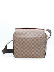 【新規値下げ】◇LOUIS VUITTON/ルイヴィトン◇ナヴィグリオ/SR0053/N45255/ショルダーバッグ/ダミエ/メッセンジャーバッグ/BAG/鞄 ブラウン/茶 レディース メンズ ユニセックス【中古】春夏秋冬 212132