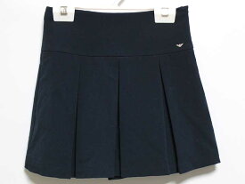 ‡アルマーニ ジュニア/Armani Junior‡118cm スカート 紺【中古】子供服 キッズ kids 女の子 春夏秋 bottoms 402042