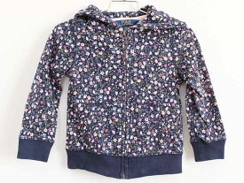 【値下げ!】†ラルフローレン/Ralph Lauren†100cm(3T) パーカー 紺【中古】子供服 キッズ kids 女の子 春秋 039022 tops