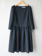 フォクシーニューヨーク Winter Wonder Dress / ウィンターワンダードレス 40 レディース ネイビー【中古…