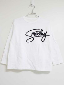 スムージー 長袖カットソー 110-120cm キッズ 女児 白 【中古】△
