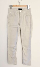 【SALE】●RED CARD TOKYO/レッドカード●リネンコットンストレッチパンツ/243303/ロングパンツ/長ズボン/十分丈 ライトベージュ レディース 20【中古】春夏 412052