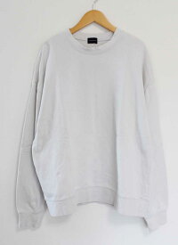 【値下げ】グリーンレーベルリラクシング クルーネックスウェット メンズ L ライトベージュ【中古】 ●