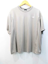 ■THE NORTH FACE/ザノースフェイス■マタニティショートスリーブTEE//NTM12111/半袖 グレー/灰色 レディース SM【中古】春夏 133042