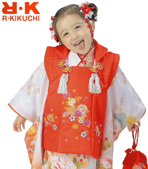 楽天市場】七五三 着物 3歳 女の子 被布セット RK リョウコ 