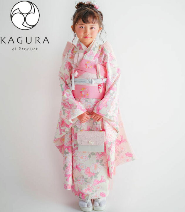 楽天市場】七五三 着物 7歳 女の子 着物フルセット KAGURA カグラ 