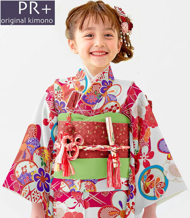楽天市場】七五三 着物 7歳 女の子 着物フルセット PR＋ ブランド 日本  