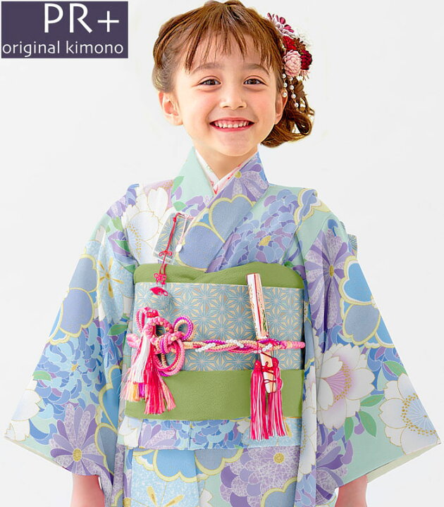 楽天市場】七五三 着物 7歳 女の子 着物フルセット PR＋ ブランド 日本  