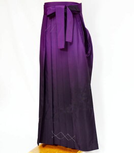 卒業式 謝恩会 女子袴 グラデーション 卒業式 袴 ボカシ 無地 紫 小学生 ジュニア 大学生 短大生 販売 購入