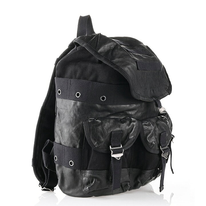 楽天市場 Diesel ディーゼル メンズ 羊革 本革 レザー切替 リュックサック バックパック 鞄 L Breaking サイズuni ブラック Die M A 94 2 メーカー希望小売価格49 500円 キイロヤ インポート