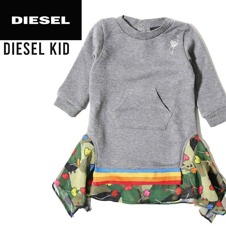 楽天市場 Diesel Kid ディーゼルキッズ ベビー ガール ラメ糸混 シースルーシフォン切替 裏起毛 子ども服 ベビー服 女の子 ワンピース Difeb Size12m グレー Dib L T A8 404 メーカー希望小売価格17 490円 キイロヤ インポート 楽天市場 Diesel Kid ディーゼルキッズ ベビー ガール ラメ糸混 シースルーシフォン切替 裏起毛 子ども服 ベビー服 女の子 ワンピース Difeb Size12m グレー Dib L T A8 404 メーカー希望小売価格17 490円 キイロヤ インポート