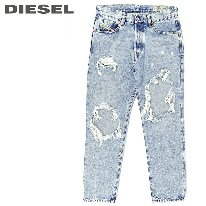 Diesel ディーゼル メンズ ダメージ加工 スリムスキニー ジーンズ デニム 開店祝い