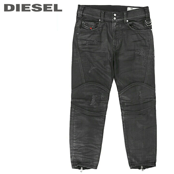 楽天市場】□DIESEL ディーゼル メンズ□裾ジップ ヒザ切替 ダメージ 