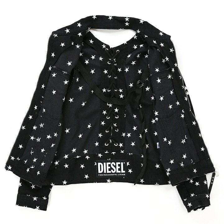 楽天市場】☆DIESEL ディーゼル レディース☆星柄刺繍 肘パッチ バック 