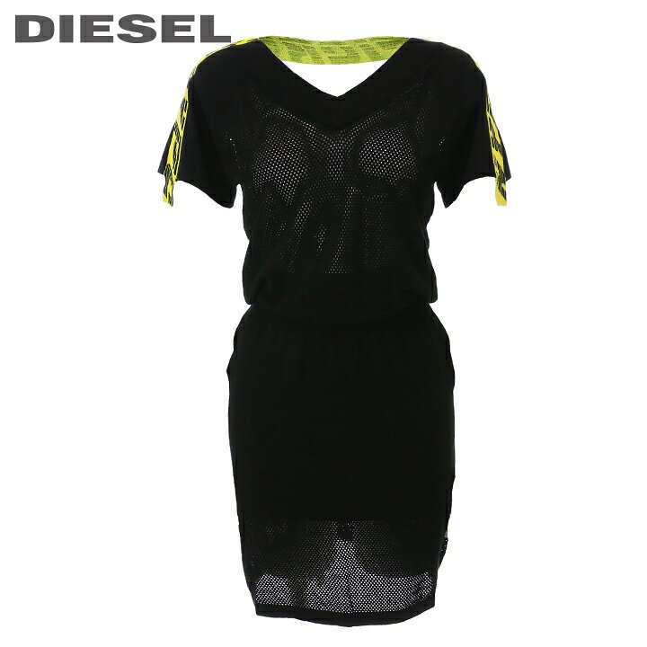 楽天市場】☆DIESEL ディーゼル レディース☆メッシュ切替 ロゴテープ  
