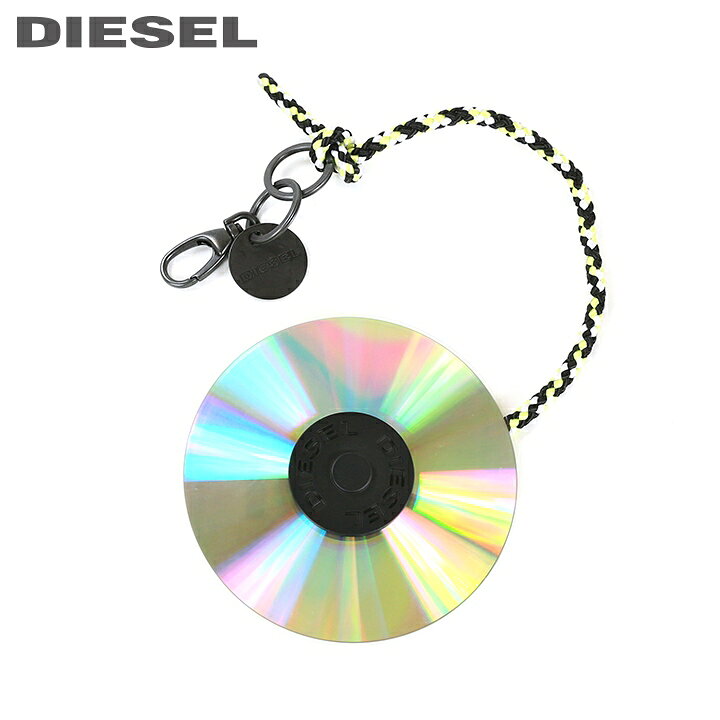 楽天市場 Diesel ディーゼル メンズ レディース 男女兼用 コンパクトディスク Cd 編み込みパラコード キーホルダー バッグチャーム K Cdbig サイズuni ブラック Die M A C4 536 メーカー希望小売価格6 380円 キイロヤ インポート