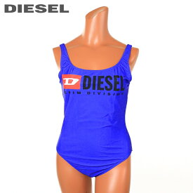 ★DIESEL ディーゼル レディース★ロゴプリント ビーチウエア スイムウエア レディース水着 ワンピース 水着【BFSW-FLAMNEW】【サイズXS・S】【ブルー】die-l-c-c4-973 《_メーカー希望小売価格14,080円》