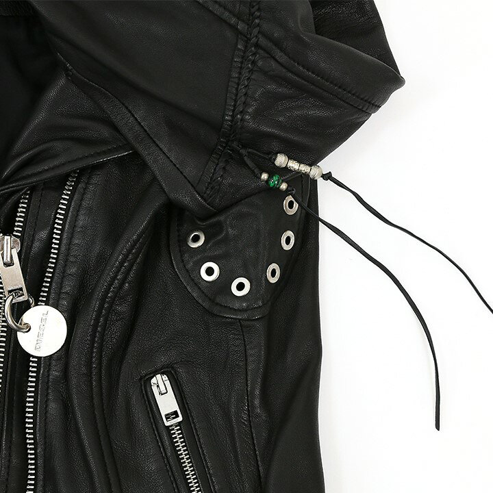 楽天市場】☆DIESEL ディーゼル レディース☆羊革 本革 バックスタッズ  