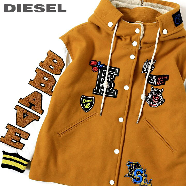 楽天市場】【訳あり品】☆DIESEL ディーゼル レディース☆袖レザー切替 