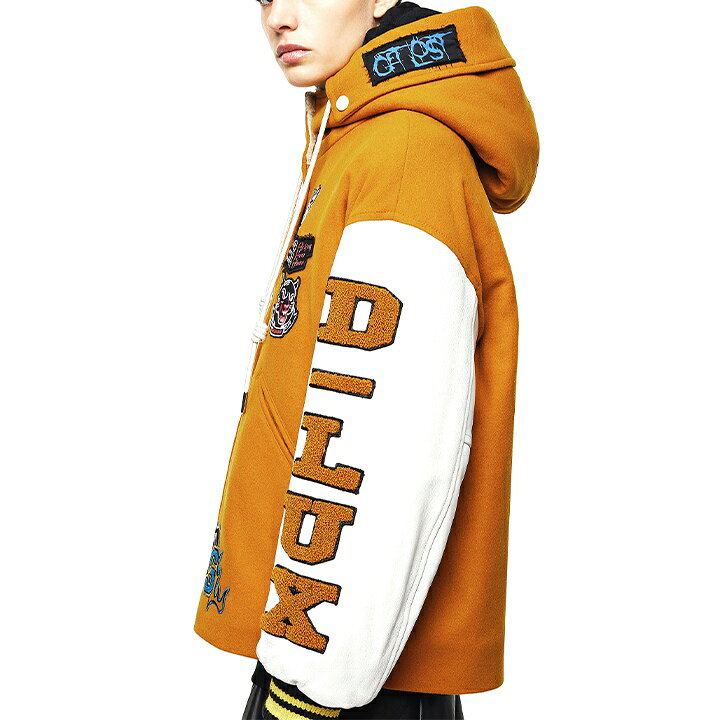 楽天市場】【訳あり品】☆DIESEL ディーゼル レディース☆袖レザー切替 