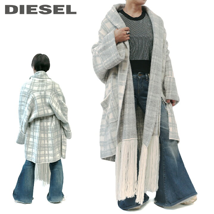 楽天市場】☆DIESEL ディーゼル レディース☆チェック柄 アルパカ混  