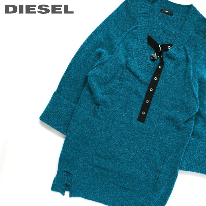 楽天市場】☆DIESEL ディーゼル レディース☆クラッシュ加工穴開き加工  