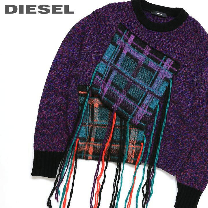 楽天市場】☆DIESEL ディーゼル レディース☆カシミヤ混 モヘヤ混 切替 