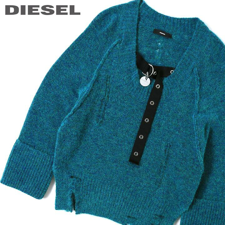 楽天市場】☆DIESEL ディーゼル レディース☆クラッシュ加工穴開き加工  