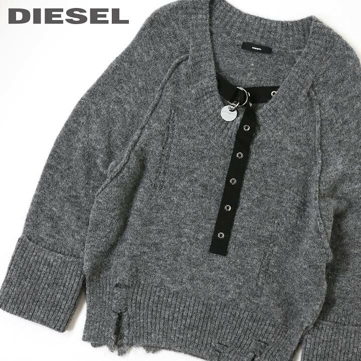 楽天市場】☆DIESEL ディーゼル レディース☆クラッシュ加工穴開き加工 