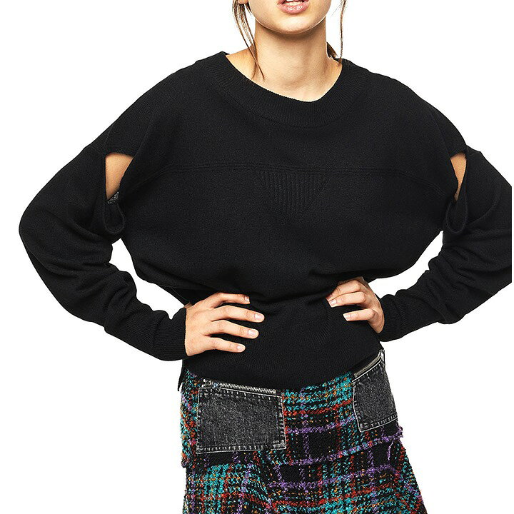楽天市場】☆DIESEL ディーゼル レディース☆カシミヤ混 ウール混 オフ 