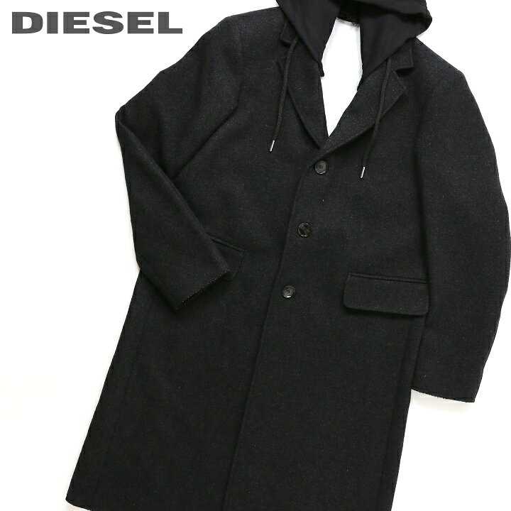 楽天市場 Diesel ディーゼル メンズ フード付き カットオフ 切りっぱなし ウールコート ロングコート W Dexty サイズ44 48 チャコールグレー Die M O C8 039 メーカー希望小売価格68 0円 キイロヤ インポート 楽天市場 Diesel ディーゼル メンズ フード付き カットオフ 切りっぱなし ウールコート ロングコート W Dexty サイズ44 48 チャコールグレー Die M O C8 039 メーカー希望小売価格68 0円 キイロヤ インポート