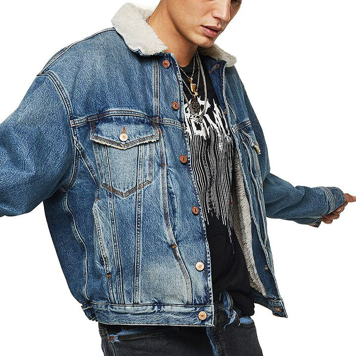 楽天市場】□DIESEL ディーゼル メンズ□ヴィンテージ加工 中綿入り 