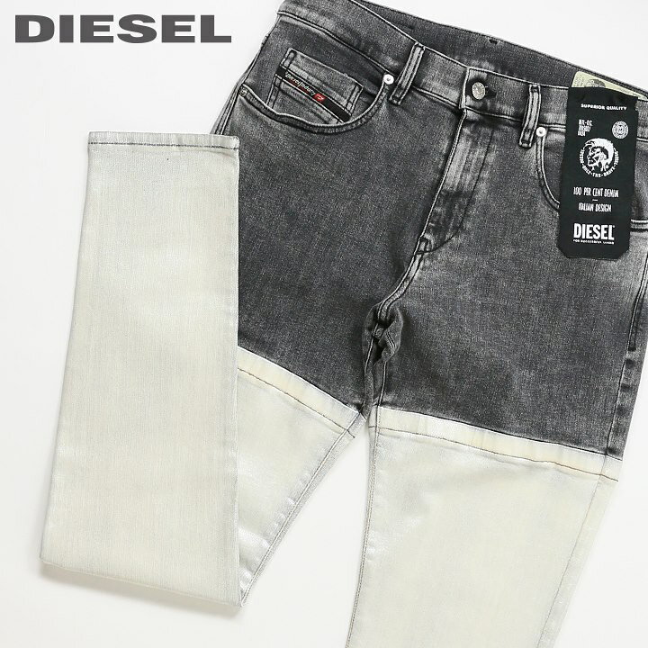 楽天市場】□DIESEL ディーゼル メンズ□バイカラー コーティング加工 