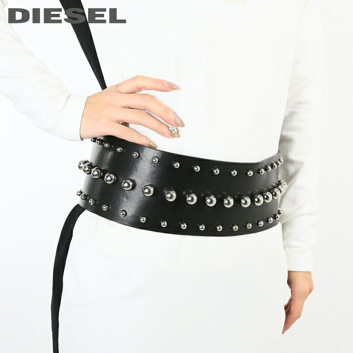 楽天市場】☆DIESEL ディーゼル レディース☆牛革 本革 メタル 