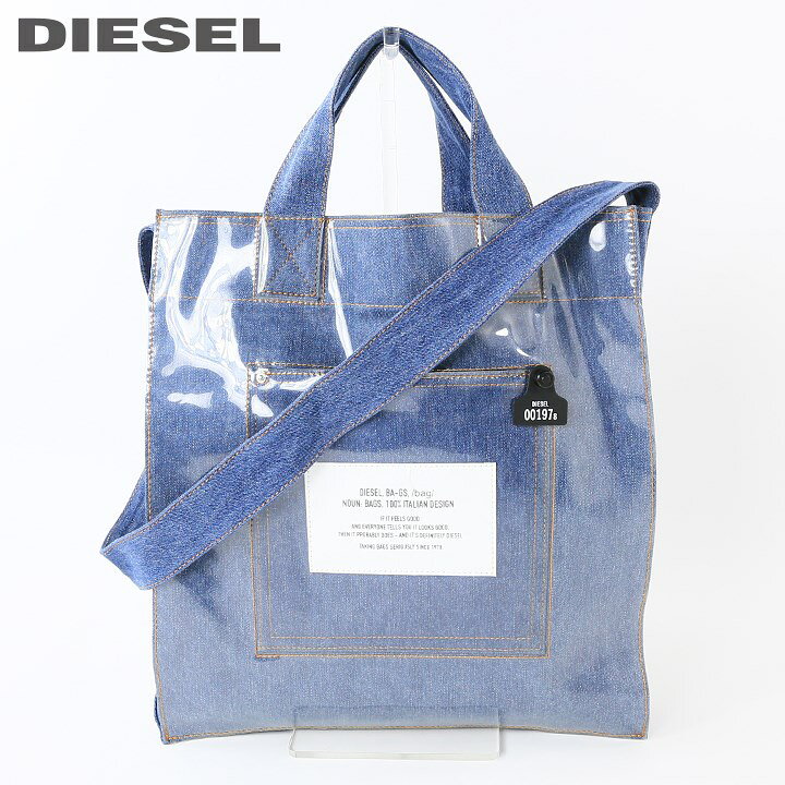 楽天市場】☆DIESEL ディーゼル レディース☆異素材ミックス 縦長 斜 