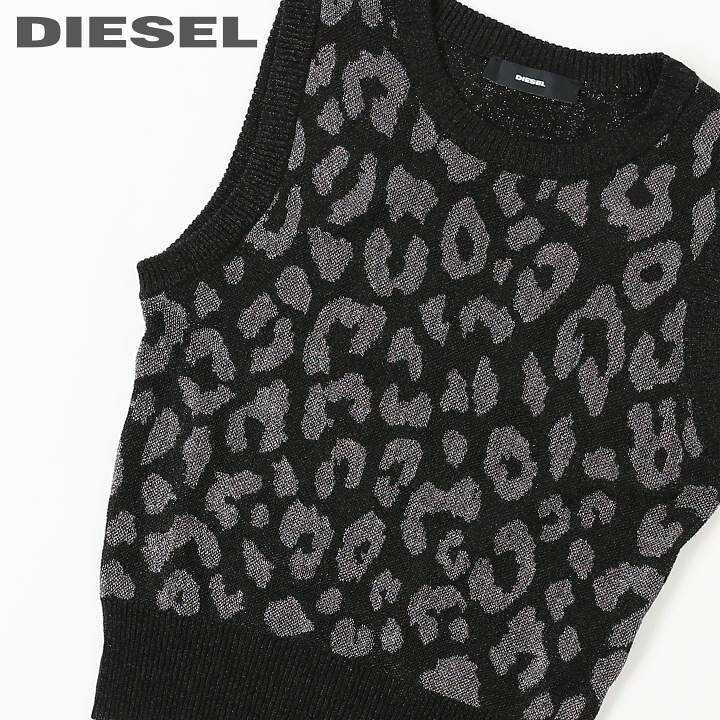 楽天市場】☆DIESEL ディーゼル レディース☆レオパード柄 ラメ糸混 