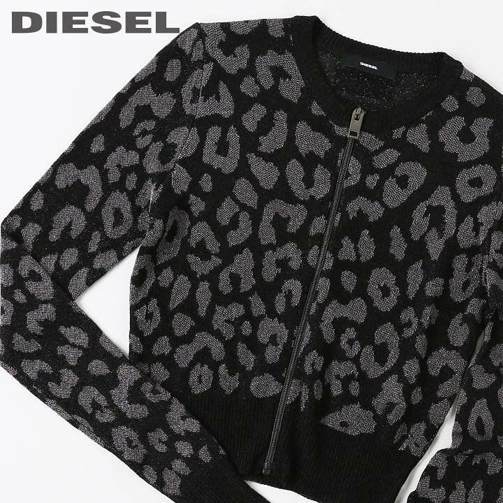楽天市場】☆DIESEL ディーゼル レディース☆ラメ糸混 レオパード柄 