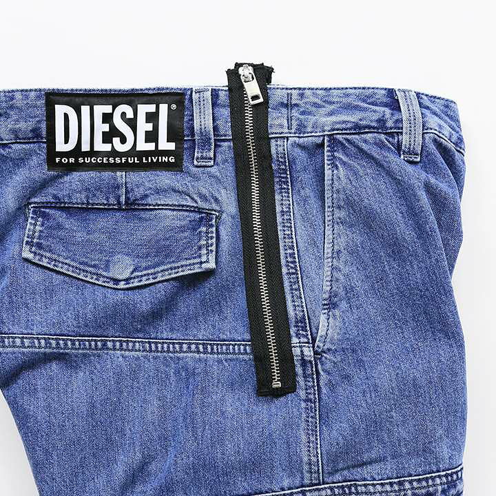 楽天市場】□DIESEL ディーゼル メンズ□裾ジップ ジップデザイン 