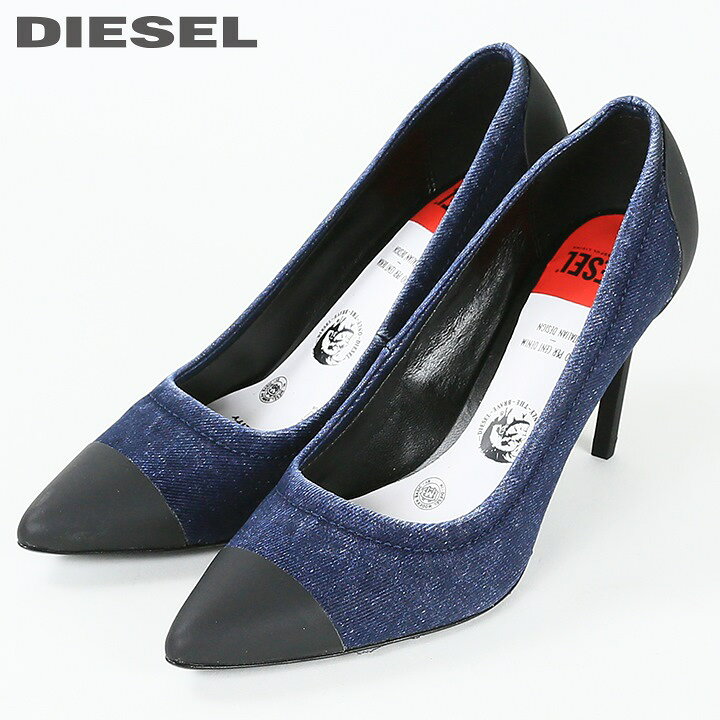楽天市場】☆DIESEL ディーゼル レディース☆異素材コンビ デニム地 
