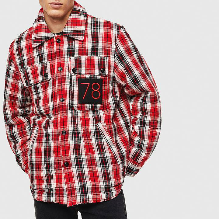 楽天市場】□DIESEL ディーゼル メンズ□リバーシブル チェック柄 