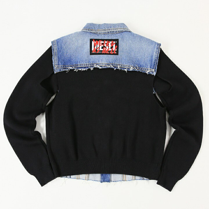 楽天市場】☆DIESEL ディーゼル レディース☆デニム ニット 切替 