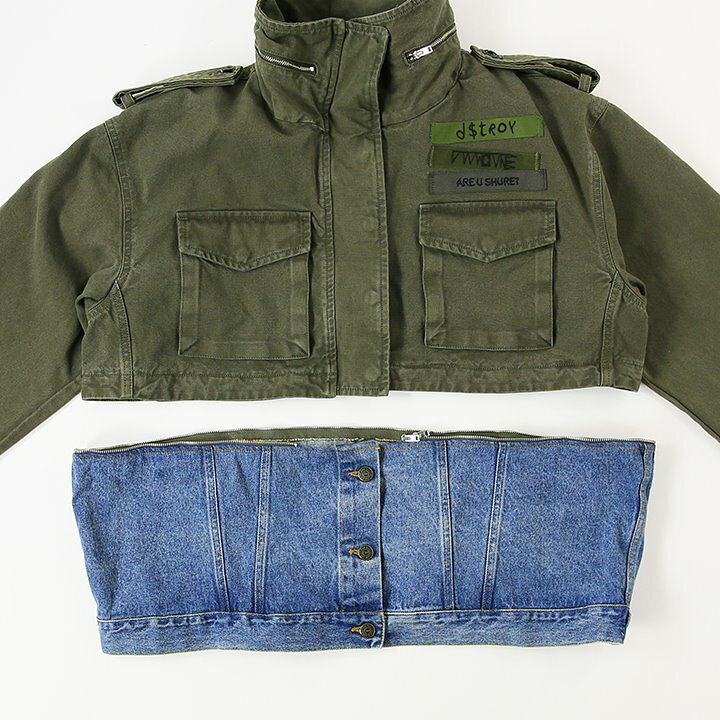 楽天市場】☆DIESEL ディーゼル レディース☆デニム切替 ミックス 