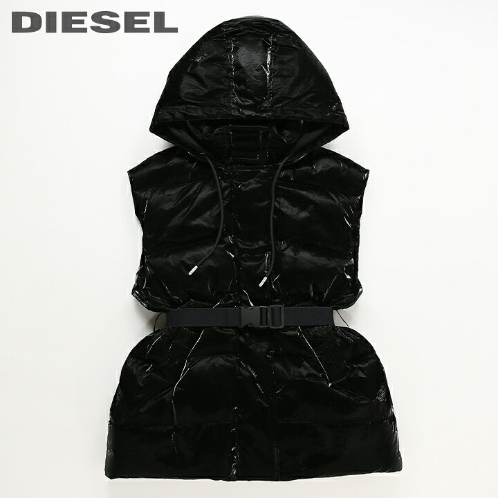 楽天市場】☆DIESEL ディーゼル レディース☆ベルト付き フード リアル 