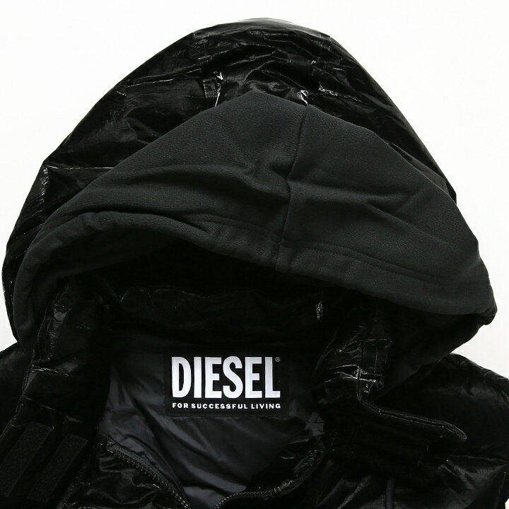 楽天市場】☆DIESEL ディーゼル レディース☆ベルト付き フード リアル 