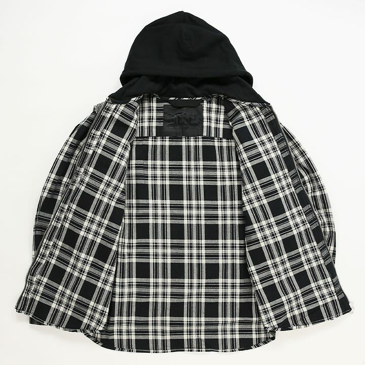 楽天市場】□DIESEL ディーゼル メンズ□チェック柄切替 レイヤード風  