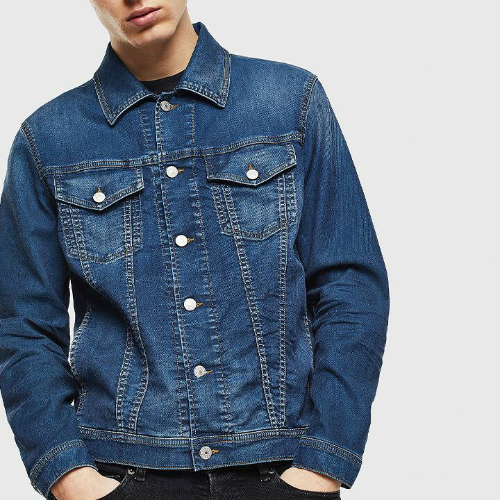 楽天市場】□DIESEL ディーゼル メンズ□ストレッチ スウェットデニム 