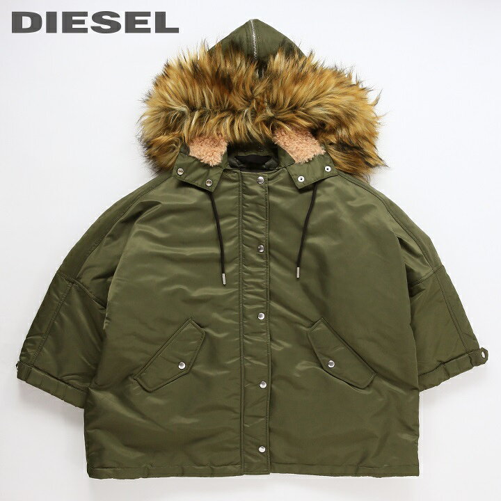 楽天市場】☆DIESEL ディーゼル レディース☆エコファー フェイク  