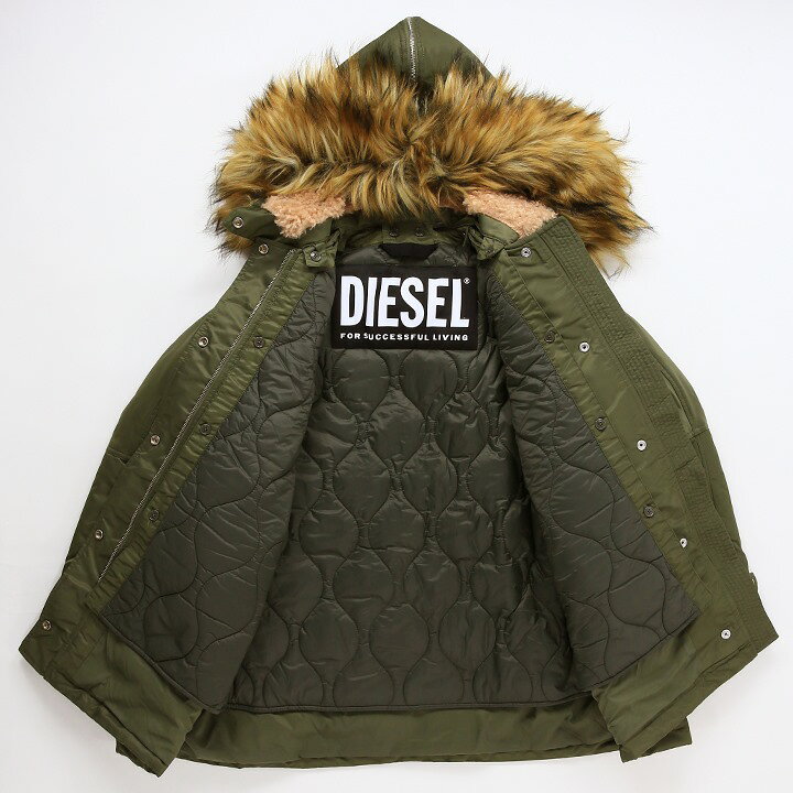 楽天市場】☆DIESEL ディーゼル レディース☆エコファー フェイク  
