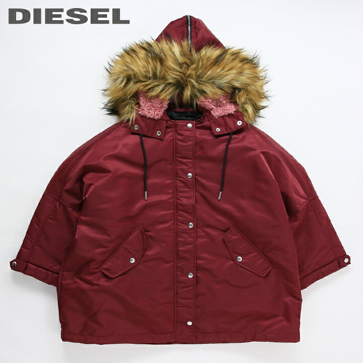 楽天市場】☆DIESEL ディーゼル レディース☆エコファー フェイク 
